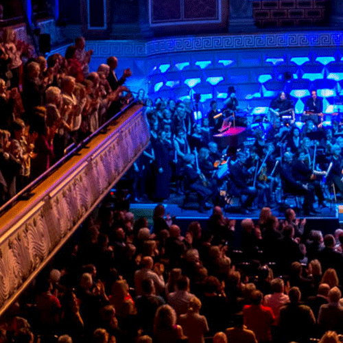 Zuschauer im Großen Saal