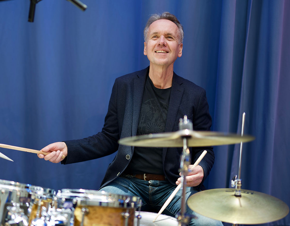 Michael Grossmann, Schlagzeuger der Night of Music Band